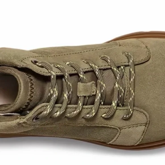 UGG Olive Ankle Boots with Brown Sole - Picture 2 of 5